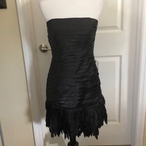 WHBM Gatsby-style Black Dress Size 4